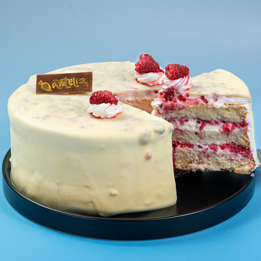 Karolina (chocolate blanco y frambuesa)