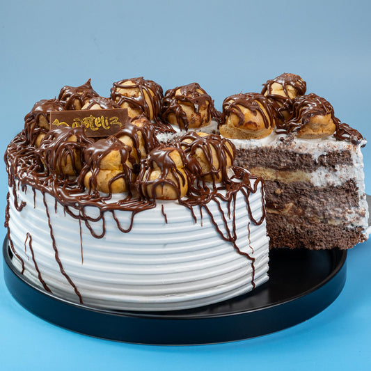 Torta de Profiteroles nutella